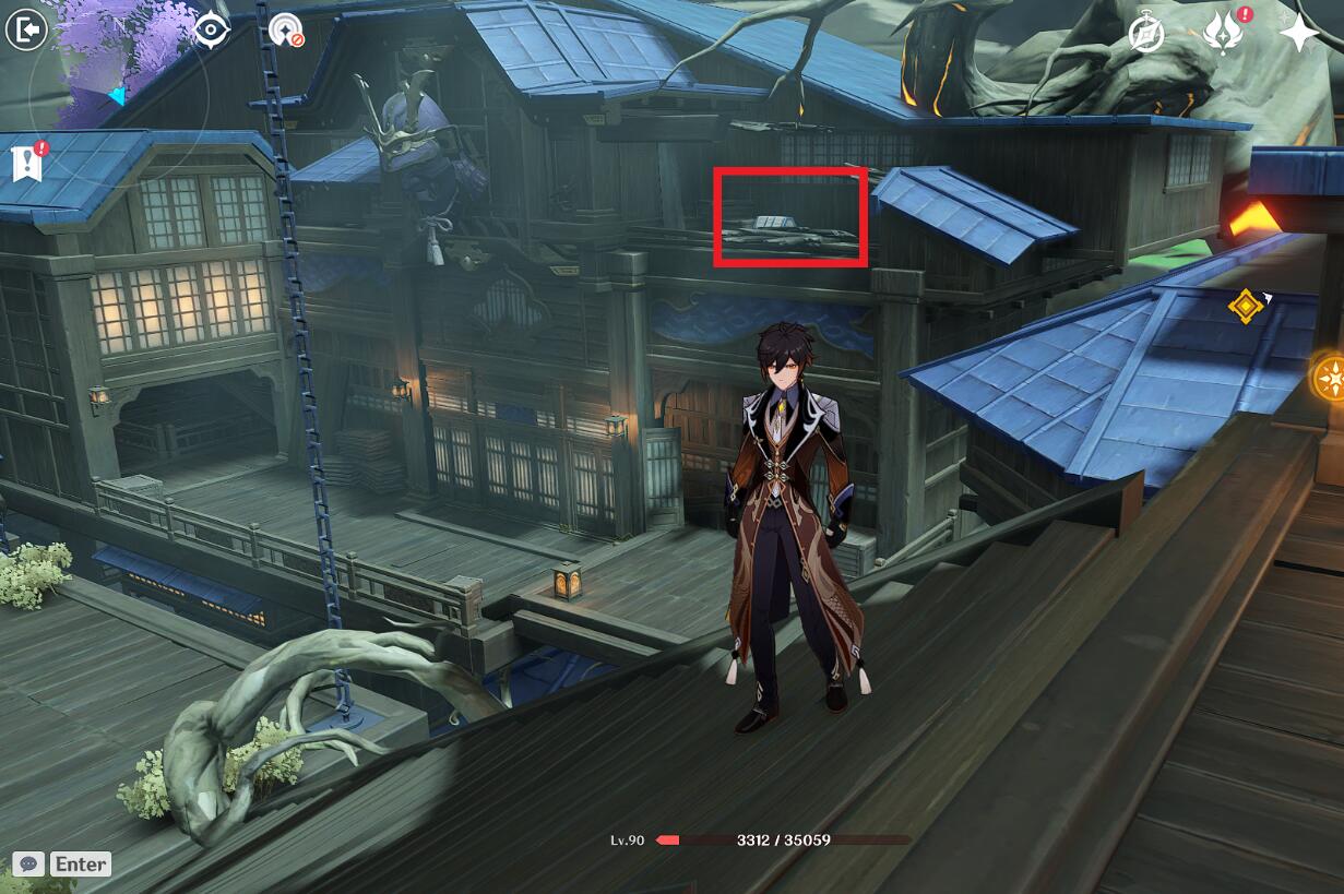 原神荒泷一斗传说任务宝箱位置