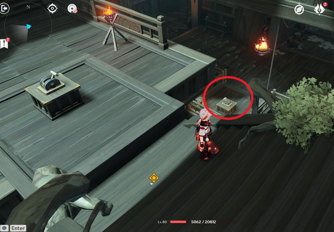 原神荒泷一斗传说任务宝箱位置