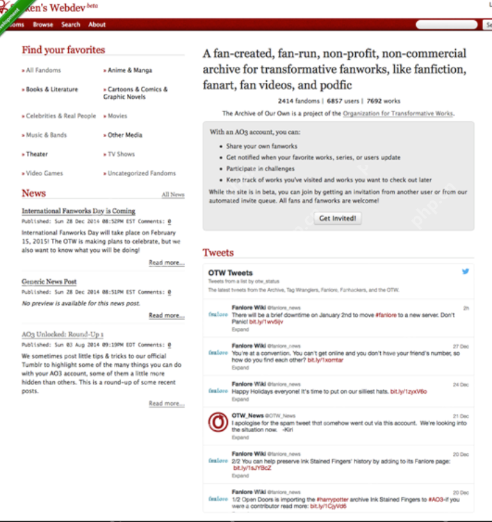 AO3入口网站汇总整理_AO3镜像官网稳定访问地址 - 57自学网