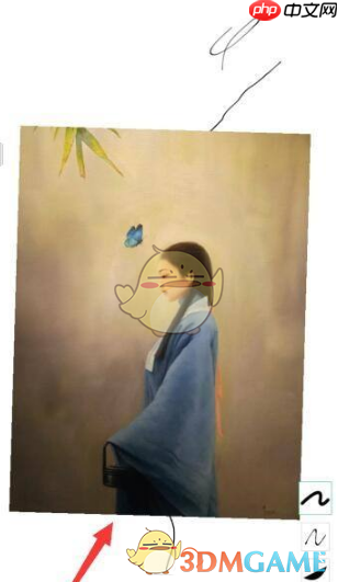 《画吧》导入参考图方法