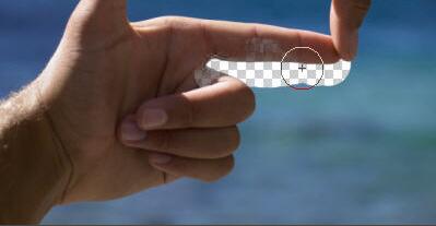 35、正确认识PS中使用背景橡皮擦工具的使用方法