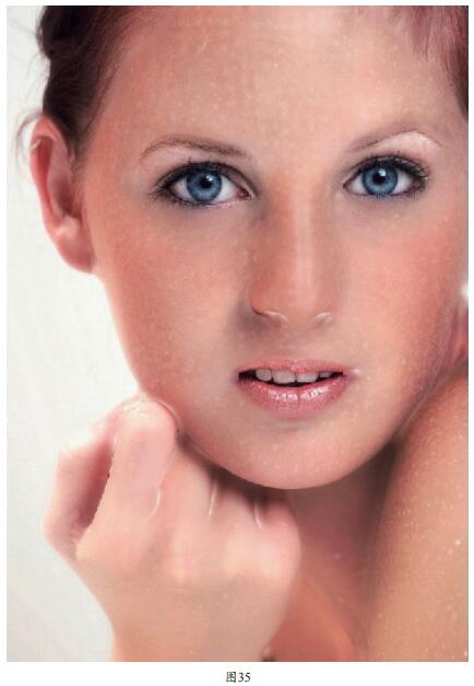 脸上有大块小块面积的雀斑可以用Photoshop快速清除