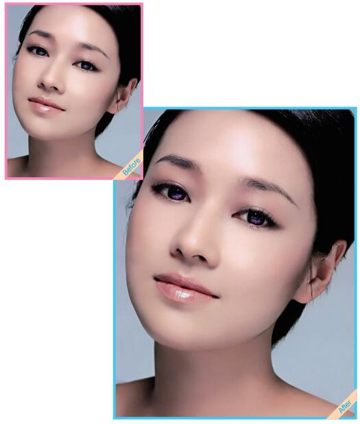 Photoshop神器咪咪眼也能秒变美瞳大眼MM