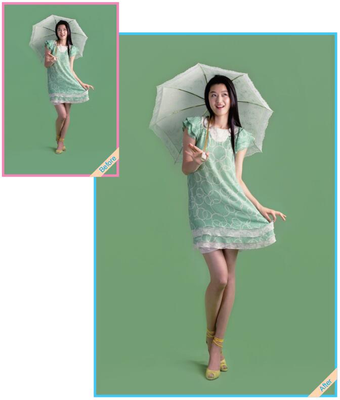 明明是矮个子，照片却是大长腿,原来使用了不为人知的P图神器