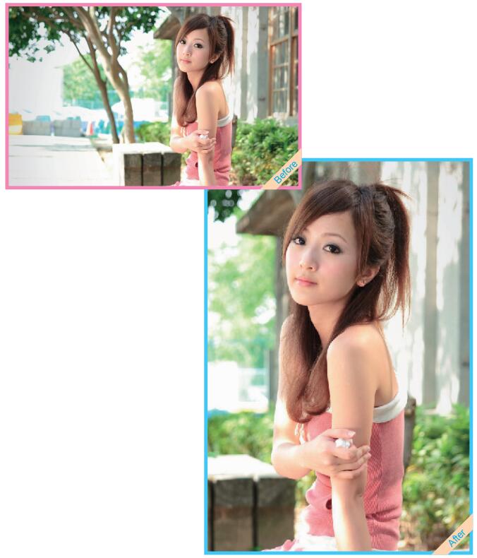 用Photoshop中的“裁剪工具”调整照片的构图