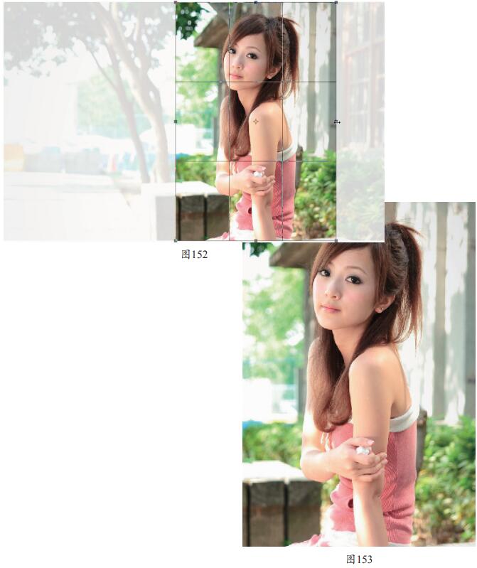 用Photoshop中的“裁剪工具”调整照片的构图