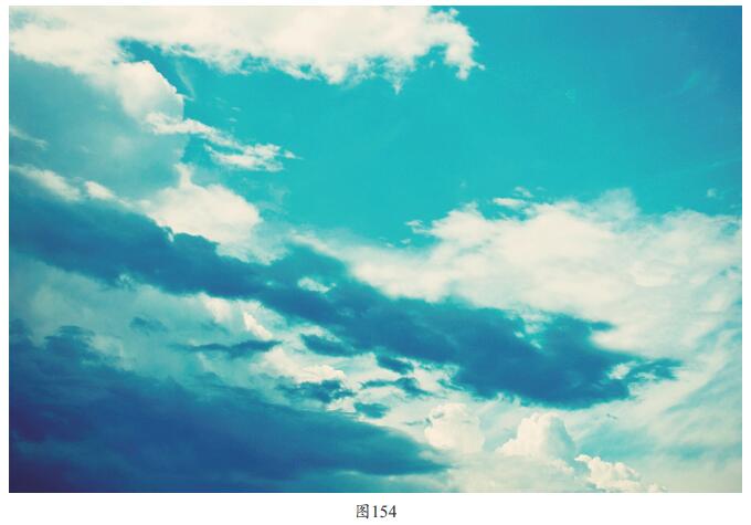 用Photoshop在单调的照片中加入云朵的方法