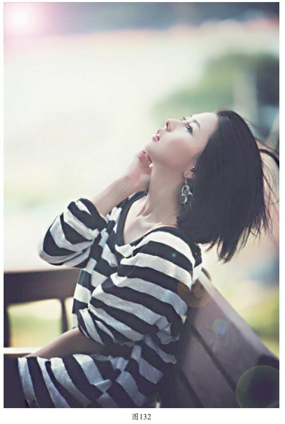 PS在照片中添加光晕效果，使照片有阳光蒙胧效果