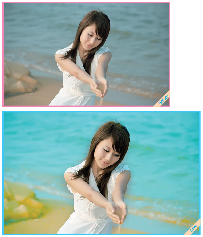 Photoshop修正灰蒙蒙和饱和度不足的照片