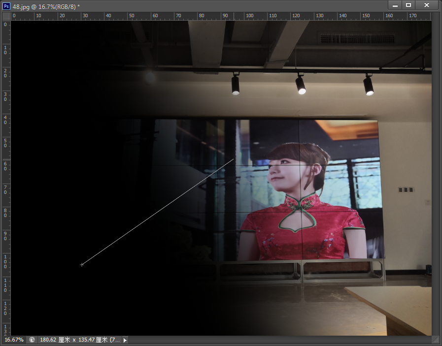 使用PS渐变工具对图像选区或图层进行渐变填充的方法