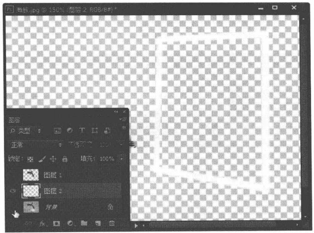 PhotoshopCS6实例使用选区制作飞出相框的照片效果