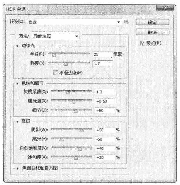 通过Ps调整HDR色调的方法渲染出真实的3D场景