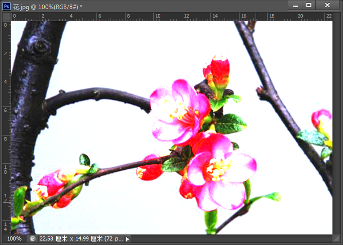 使用PS“曝光度”命令调整图像曝光度来调整图像的色彩