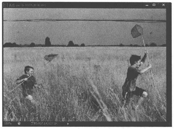  使用“修复画笔工具”可以对照片有缺陷的部分实现修补