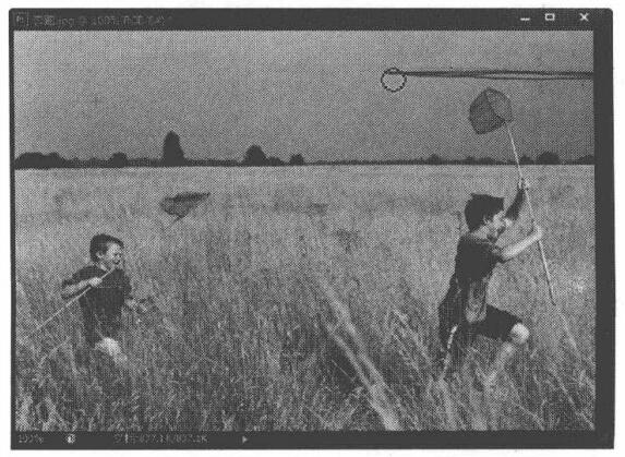  使用“修复画笔工具”可以对照片有缺陷的部分实现修补