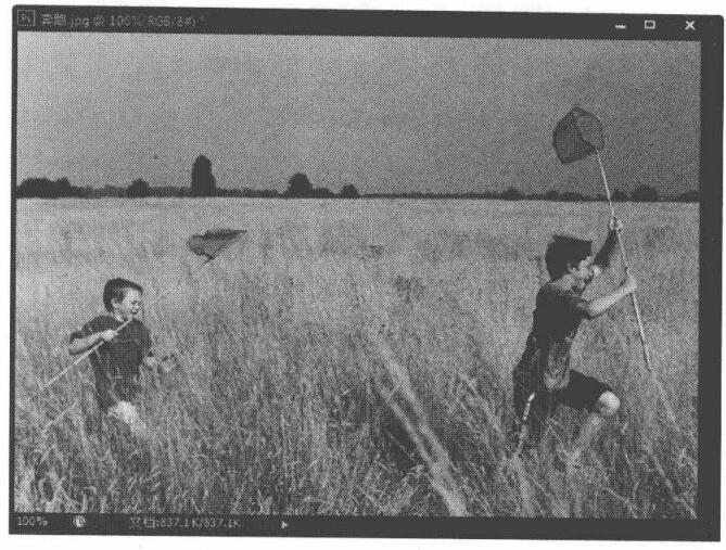  使用“修复画笔工具”可以对照片有缺陷的部分实现修补