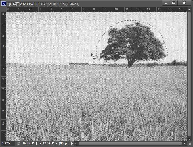 使用“内容识别”功能，快速的修复图像的教程