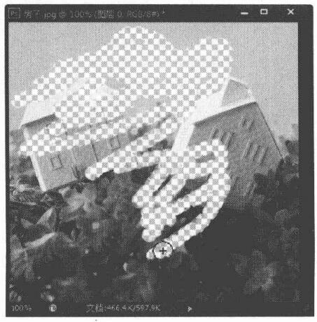 背景色橡皮擦工具