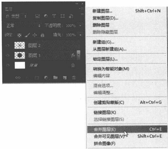 Photoshop.CS6图层的合并和层组