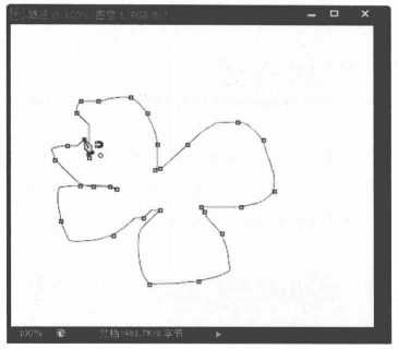 使用Photoshop CS6自由钢笔工具绘制路径的教程