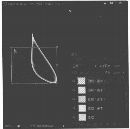 使用PS路径打造绚丽的彩蝶具体操作步骤