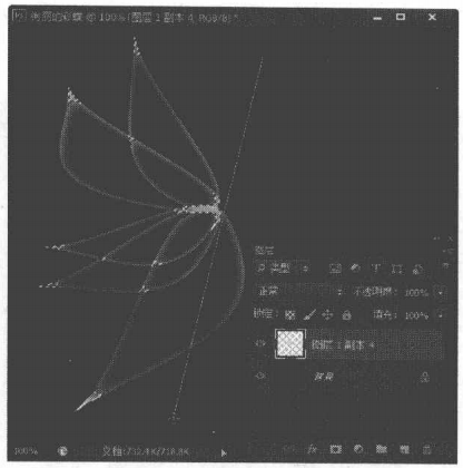使用PS路径打造绚丽的彩蝶具体操作步骤