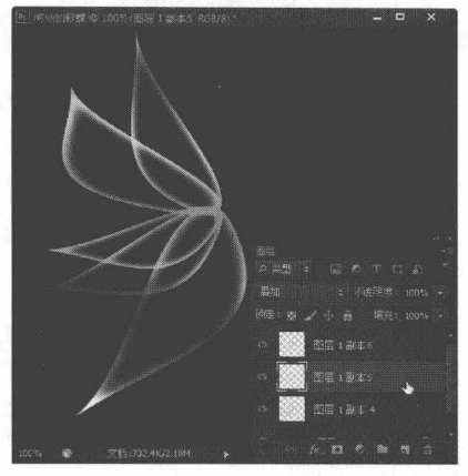 使用PS路径打造绚丽的彩蝶具体操作步骤