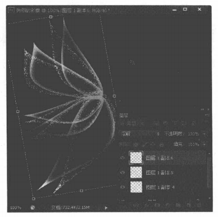 使用PS路径打造绚丽的彩蝶具体操作步骤