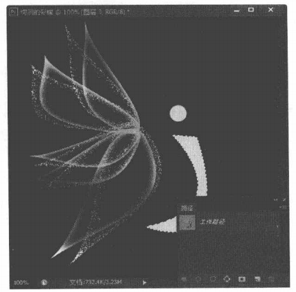 使用PS路径打造绚丽的彩蝶具体操作步骤