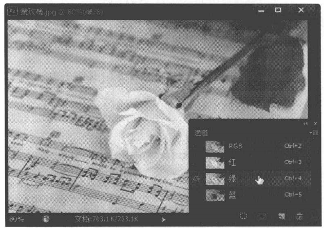 Photoshop CS6中通道的基本操作介绍