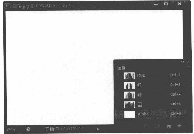 对Photoshop通道明暗度的调整制作出特殊的图像效果