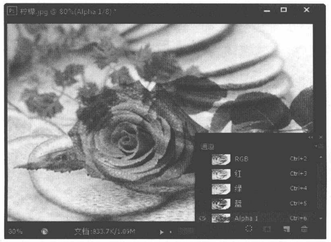Fhotoshop通道运算进行图像处理