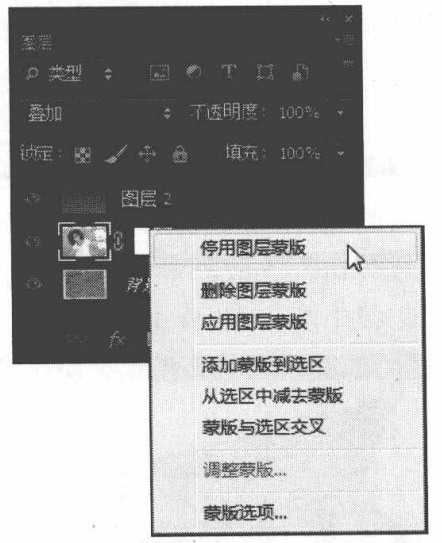 Photoshop管理图层蒙版的介绍