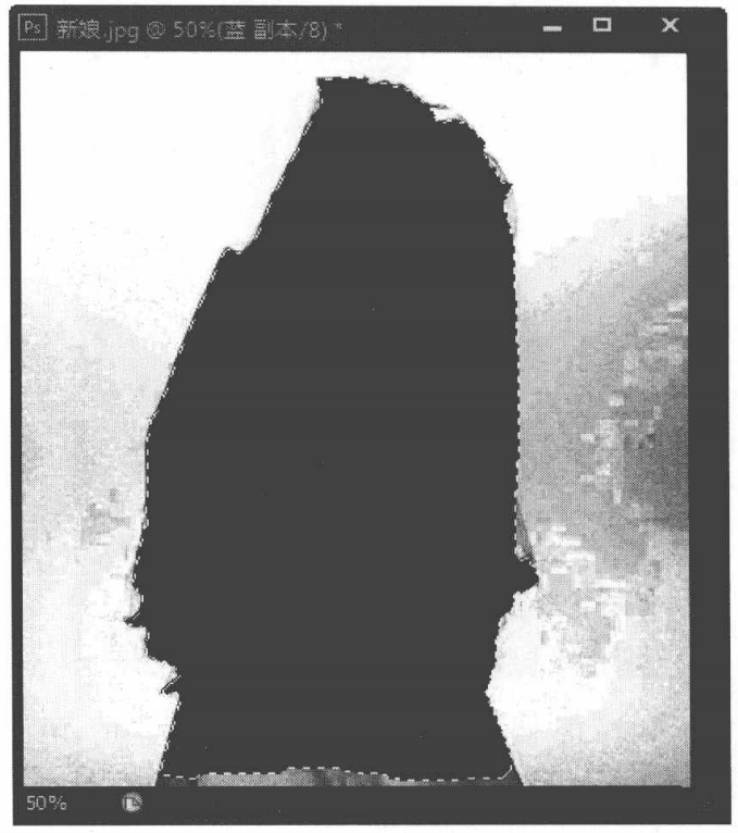 PS实战演练：使用通道与蒙版抠取人像