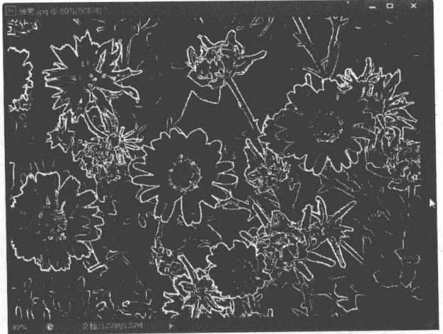 通过模糊类滤镜削弱图像边缘过于清晰的区域
