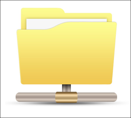 photoshop文件夹图标教程,ps电脑文件图标制作