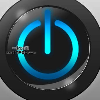 高光质感 按钮 蒙版 描边 ps教程