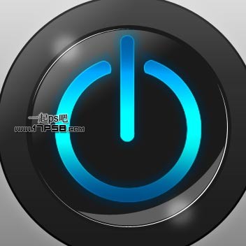 高光质感 按钮 蒙版 描边 ps教程