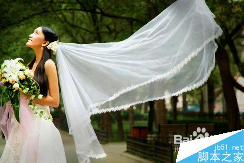 利用PS通道抠出白色婚纱方法