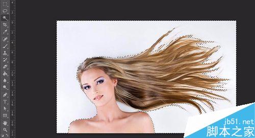 用Photoshop抠出美女飘逸的长发方法介绍