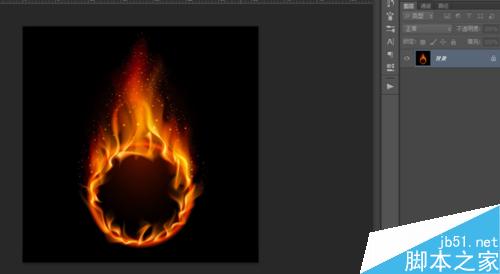 如何对火焰抠图(通道抠图法)
