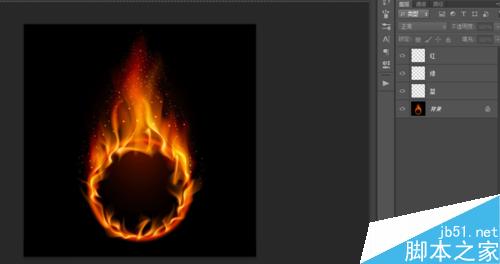 如何对火焰抠图(通道抠图法)