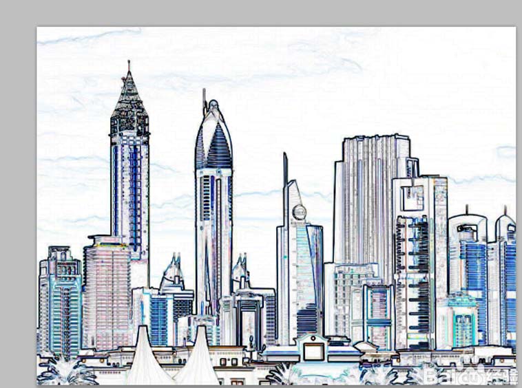 ps怎么将图片制作为圆珠笔手绘效果?ps手绘效果教程