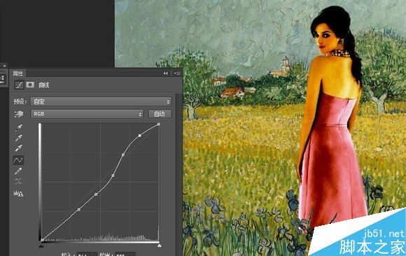 Photoshop制作超漂亮的油画艺术人像照片效果