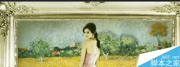 Photoshop制作超漂亮的油画艺术人像照片效果