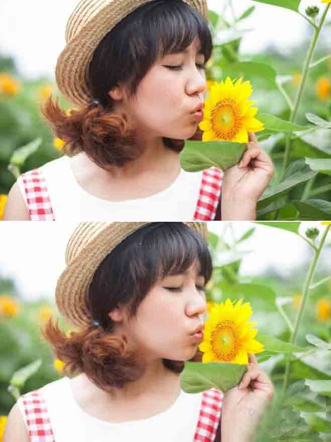 人像照片修图的两个技巧:高挑身材+修磨皮肤