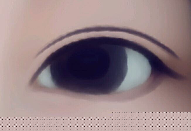 Photoshop结合SAI软件给手机模糊的美女照片转手绘教程