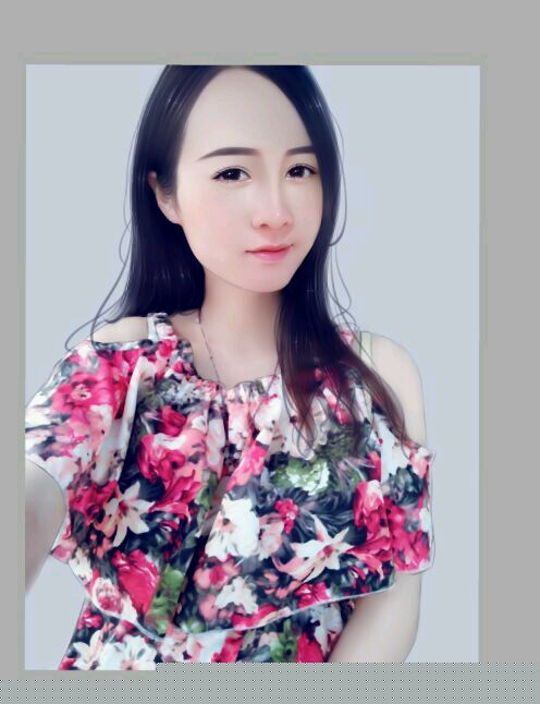 Photoshop结合SAI软件给手机模糊的美女照片转手绘教程