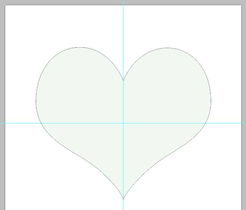 ps怎么设计一款心形照片墙画?