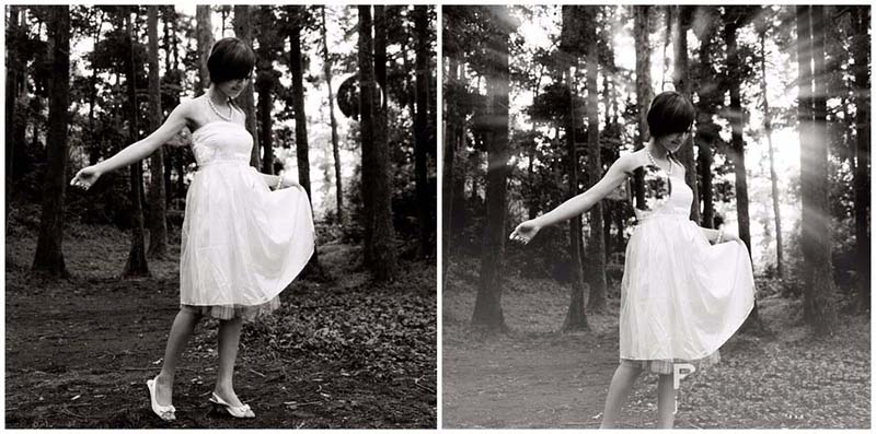 PS，简单粗暴的制作图片丁达尔效应！